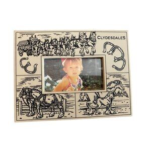 Clydesdale Horses Photo Frame 6 x 4.5"